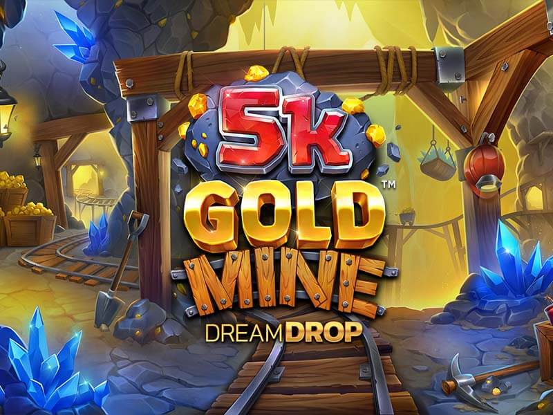 Jackpot Progressivo 5K Gold Mine Dream Drop na 777games bet