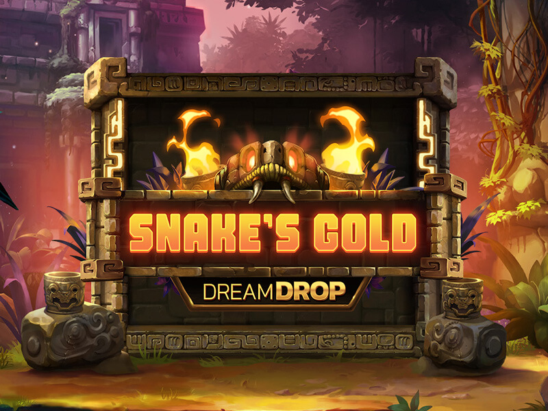 Jackpots Progressivos Snake's Gold Dream Drop em 7gamesbet